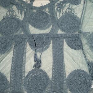 Elegant Sheer Lace Top